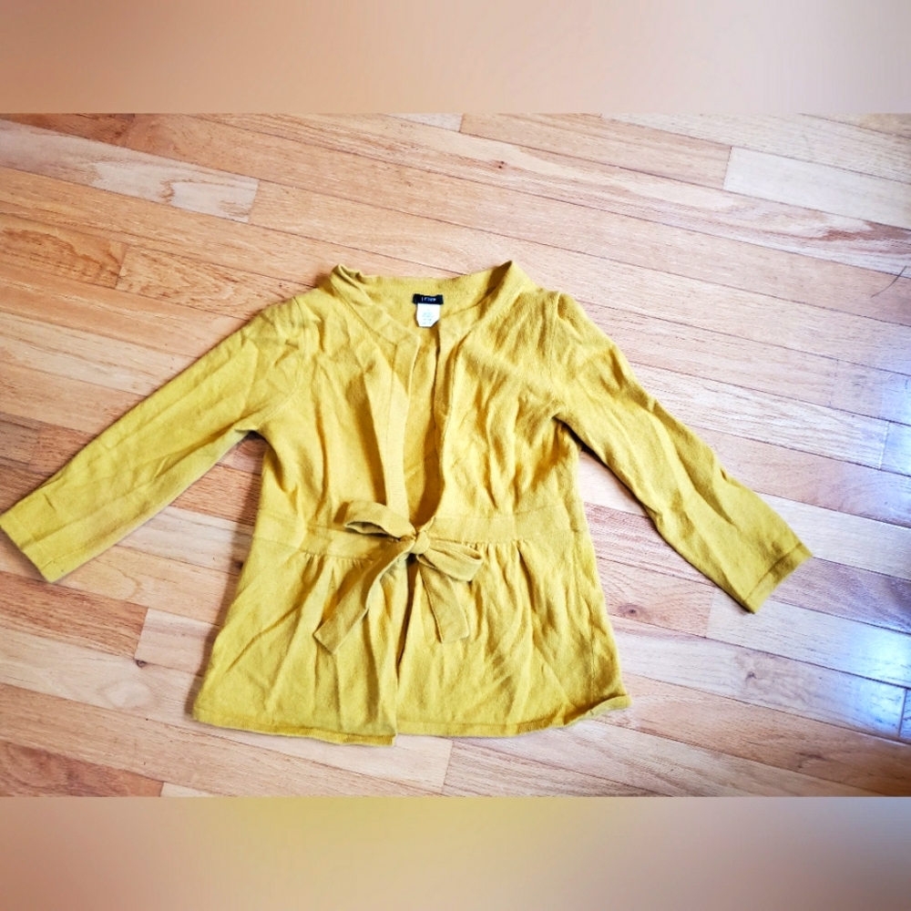 J Crew Cashmere-Blend Cardigan
